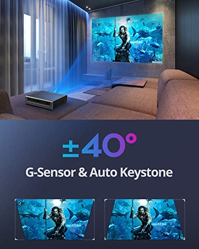 Mini Projector Dlp - 5G Wifi Portable Pocket Projector With Tripod 1080P Movie Projector 150 Ansi Lumen, Built-In Android 7.1Os System #TOP4