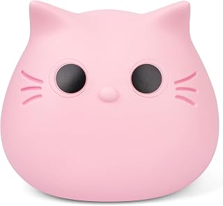 Piggy Bank Girls,Cat Money Saving Box Gifts for Kids,Cat Coin Bank Cute Unbreakable Piggy Bank Toy for Girls Boys Adults Birthday Baby Shower
