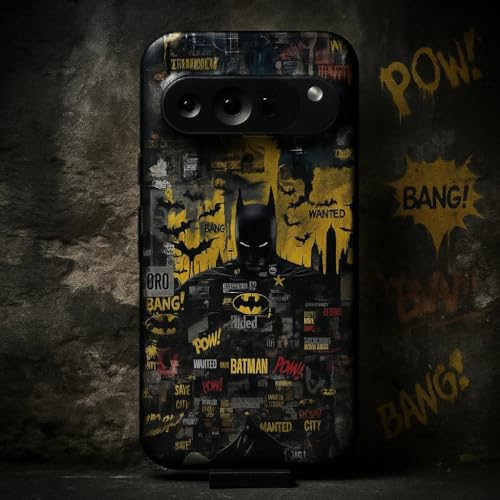 Image of MILLION CASES Bat Signal Crystal Case for Google Pixel 8a, Google Pixel 8a Back Cover Case(2024) - PC