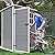 DWVO 5x3 FT Outdoor Storage Shed with Reinforced Floor, All-Weather Resin Storage Shed with Lockable Door & Window, Waterproof Plastic Tool Storage for Garden, Backyard, Patio, Lawn