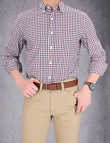 Timberland Men's 35mm Classic Buckle Jean Leather Belts