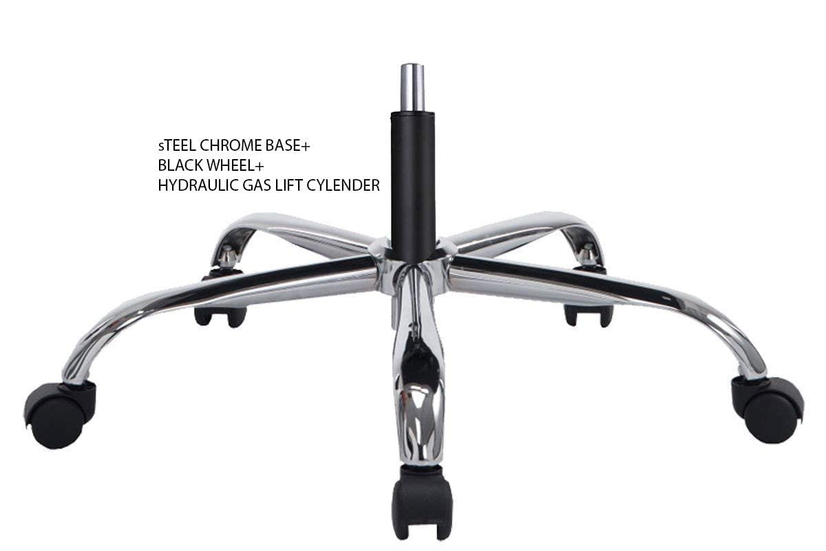 HIMAJI Revolving Chair Base 27 inch with Gas Lift Cylinder (120 mm