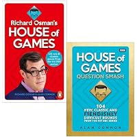 Richard Osman's House of Games & [Hardcover] House of Games Question Smash By Richard Osman, Alan Connor 2 Books Collection Set