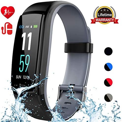 Mgaolo Fitness Tracker,Activity Health Tracker Waterproof Smart Watch Wristband with Blood Pressure Heart Rate Sleep Monitor Pedometer Step Calorie Counter for Android and iPhone