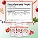 Vital Super Fruits & Veggies - Daily Superfood Capsules for Adults - Fruit & Vegetable Supplements to Boost Immunity & Energy - 2-in-1 Formula for Overall Wellness