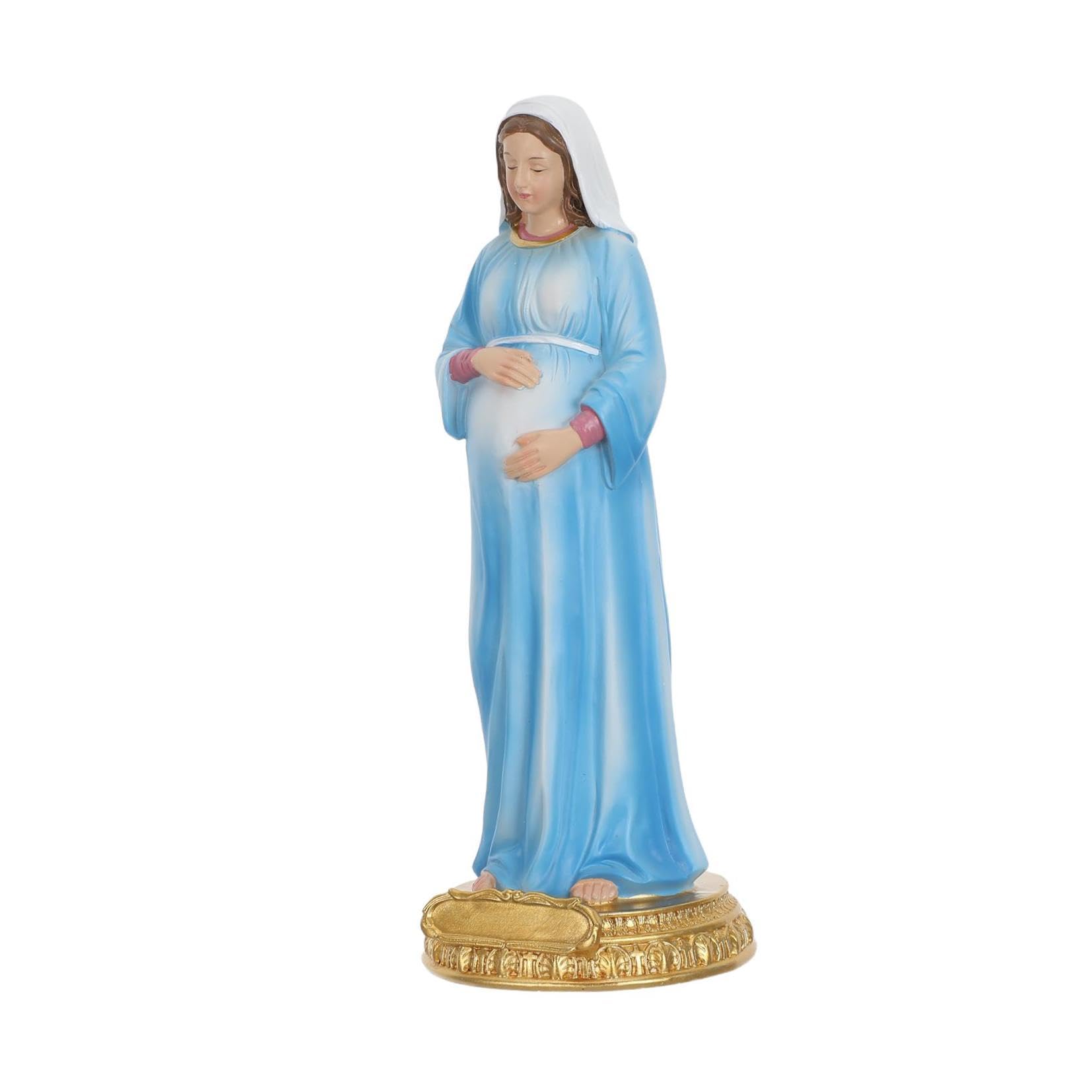 Statue Vierge Marie cadeau chrétien créatif pour décoration de maison et baptême