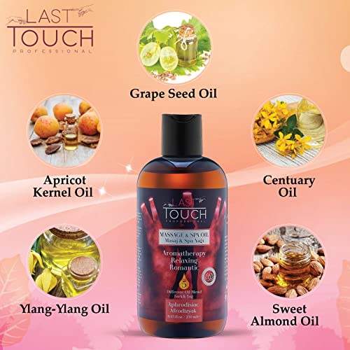 Aphrodisiac Sensual Massage Oil for Couples Sexual - Massage Oils for Date Night - Massage Oil for Massage Therapy - Aromatherapy Oil for Intimate Moments - Aphrodisiac Oil 8.45 fl oz - Image 6
