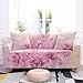 Pokrowce na sofę kwiat brzoskwini pokrowiec na sofę miękki spandeks elastyczny ochraniacz na sofę można prać w pralce pokrowce na kanapę nowoczesne pokrowce na kanapę uniwersalne grube antypoślizgowe ochraniacze na sofę od zwierząt domowych 4-osobowych