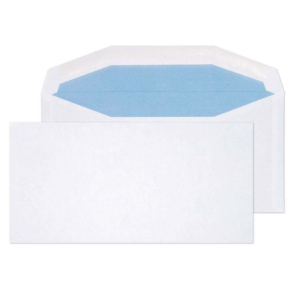 Blake Purely Everyday DL+ 114 x 229 mm 80gsm Mailer Gummed Envelopes (3503) White - Pack of 1000