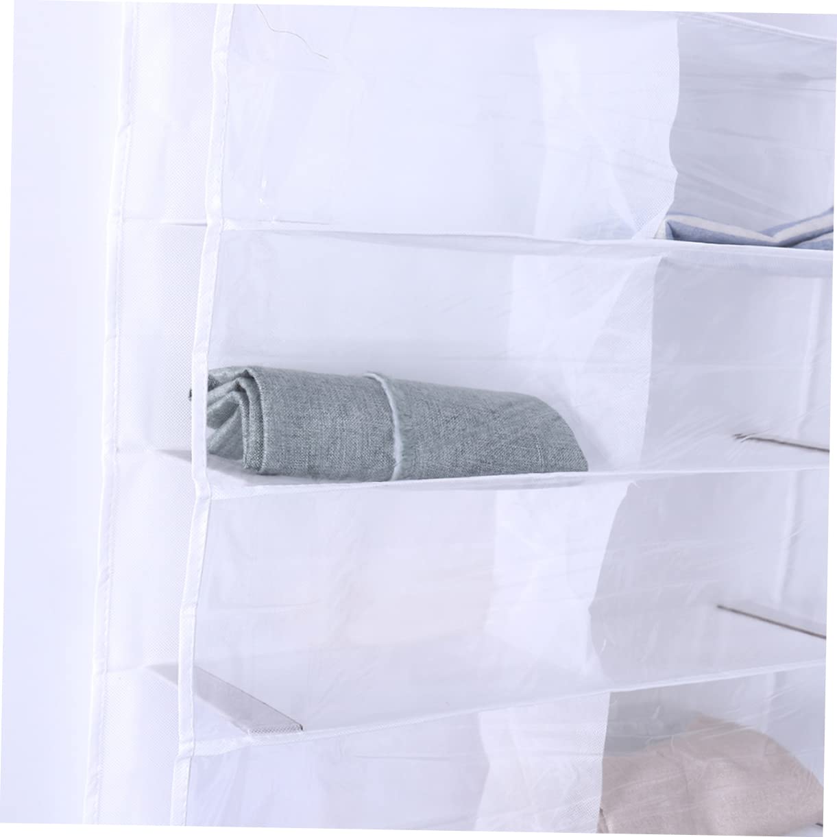MAGICLULU 2stücke Schuhorganizer Tür Hängend mit Schuhaufbewahrung Schuhregal Platzsparend zur Befestigung an Tür oder Schrank für Schuhe Hausschuhe und Kleinigkeiten