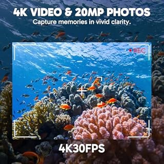 AKASO EK7000 Pro 4K30fps Action Camera with Touch Screen EIS 131ft Waterproof Underwater Camera Remote Control 5X Zoom with Helmet Accessories Kit (Standalone)