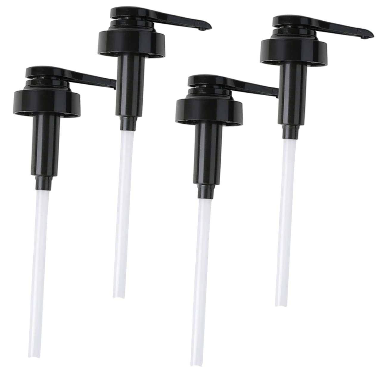 Healeved Bottle Pressing Pumps 4 Pack Kitchen Oil Dispenser Pump and Easy to Cle