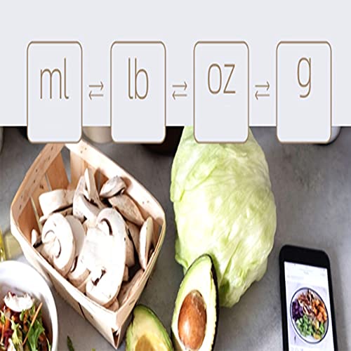 Food Ingredients Kitchen Scale Flat Bamboo Baking Household Enjoy Light Portable Electronic Scale #TOP7