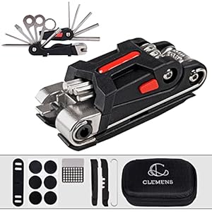 CLEMENS 19-in-1 Fahrrad Multitool Werkzeugset