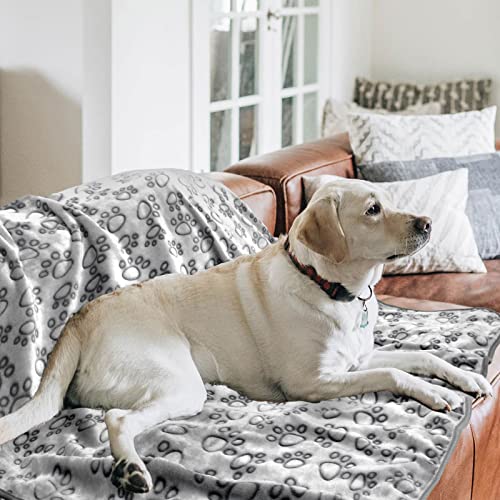 Gorgelly Hundedecke, Weiche Haustierdecke Waschbar, Kuscheldecke Flauschig for für Groß Hunde Katzen, Sofaschoner für Hunde, Hundedecke für Unterwegs, 130x110 cm(1 Pack)