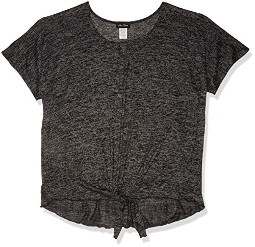 Image of Star Vixen Women's Plus-Size Sleeveless Hi-Low Swing Hem Sweater Knit Top