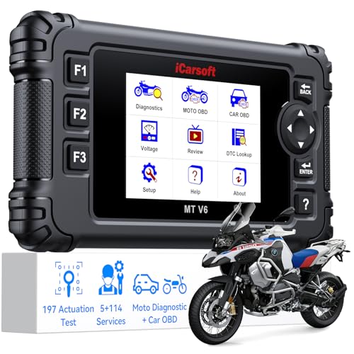 iCarsoft MT V6 Motorcycle Diagnostic Tool for BMW Full System