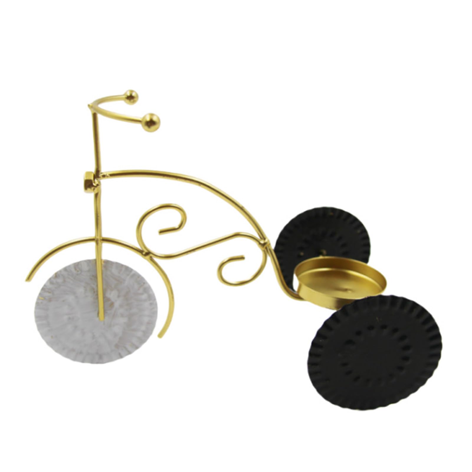 Msioytog A Holder Metal Candlestick Unique Lamp Shape Desk Candlelight For Sophisticated Home Decors Bedroom Wall Decoration