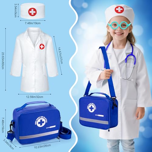 Image of EFO SHM Doctor Kit for Kids Ages 3+, 35 Pcs Pretend Play Toys