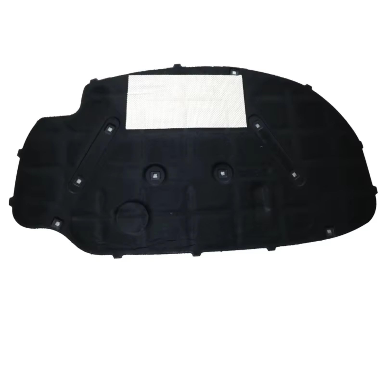 Iorqwew One Color Car Soundproof Pad Front Engine Hood Insulation Pad Sound Heat Cotton Soundproof Mat Cover Compatible With Vw For Golf 5 2004 2005 2006 2007 2008