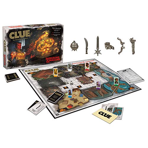 Clue Dungeons & Dragons juego de mesa oficial miniatura 2