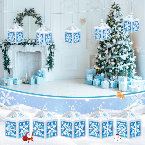 Yaomiao 12 Sets Snowflake Crafts Winter Tissue Paper Crafts Kits by Yaomiao - Used condition - Image 7