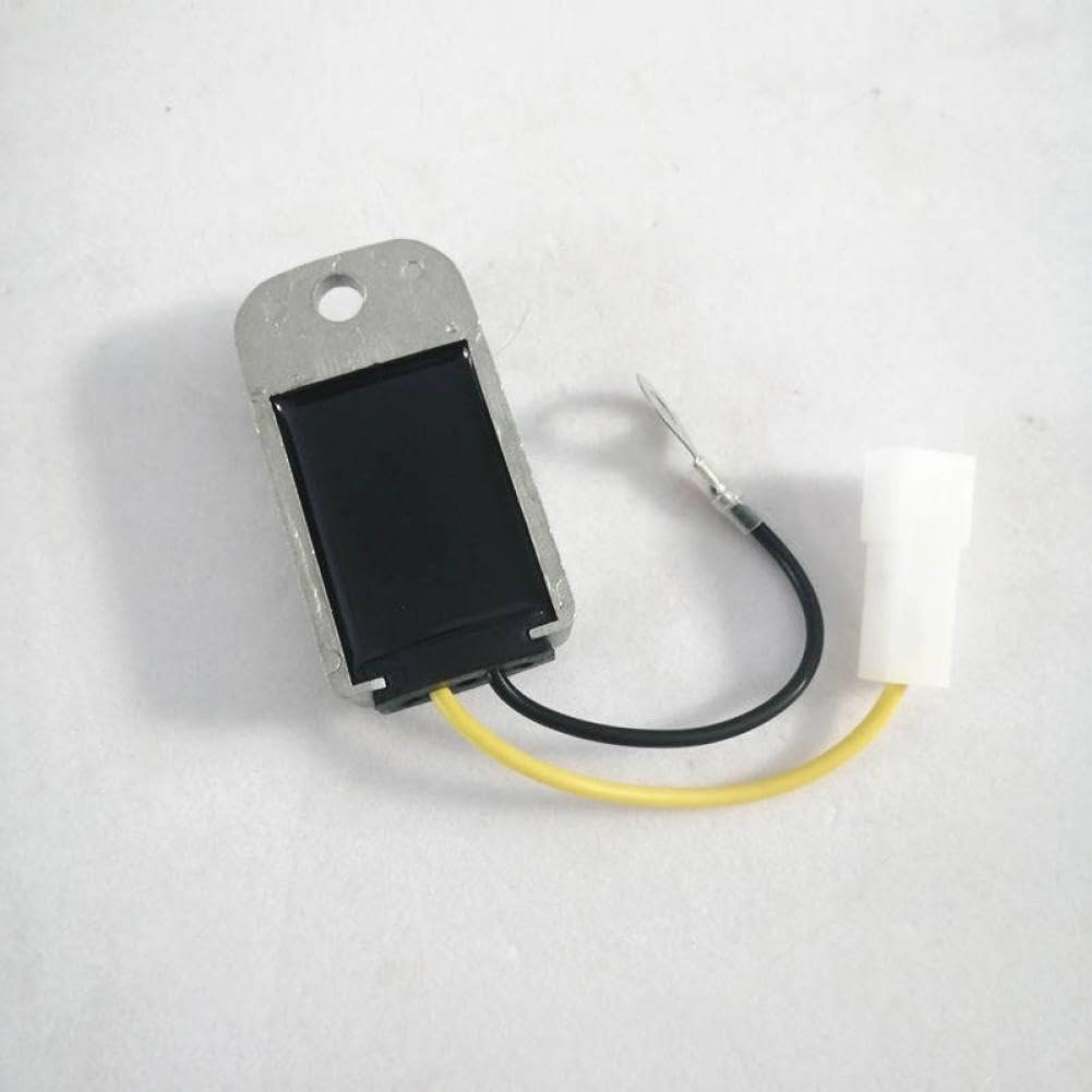 Rectificador regulador de voltaje eléctrico de 6 V para motocicleta, paquete de 2 compatibles con piezas de motocicletas automotrices para rectificador regulador AL 50 de 6 V