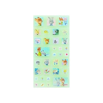 ズートピア3Dシール 6シートセット【新品・送料無料】 Amazon.co.jp: 100枚入り ズートピア Zootopia ニック