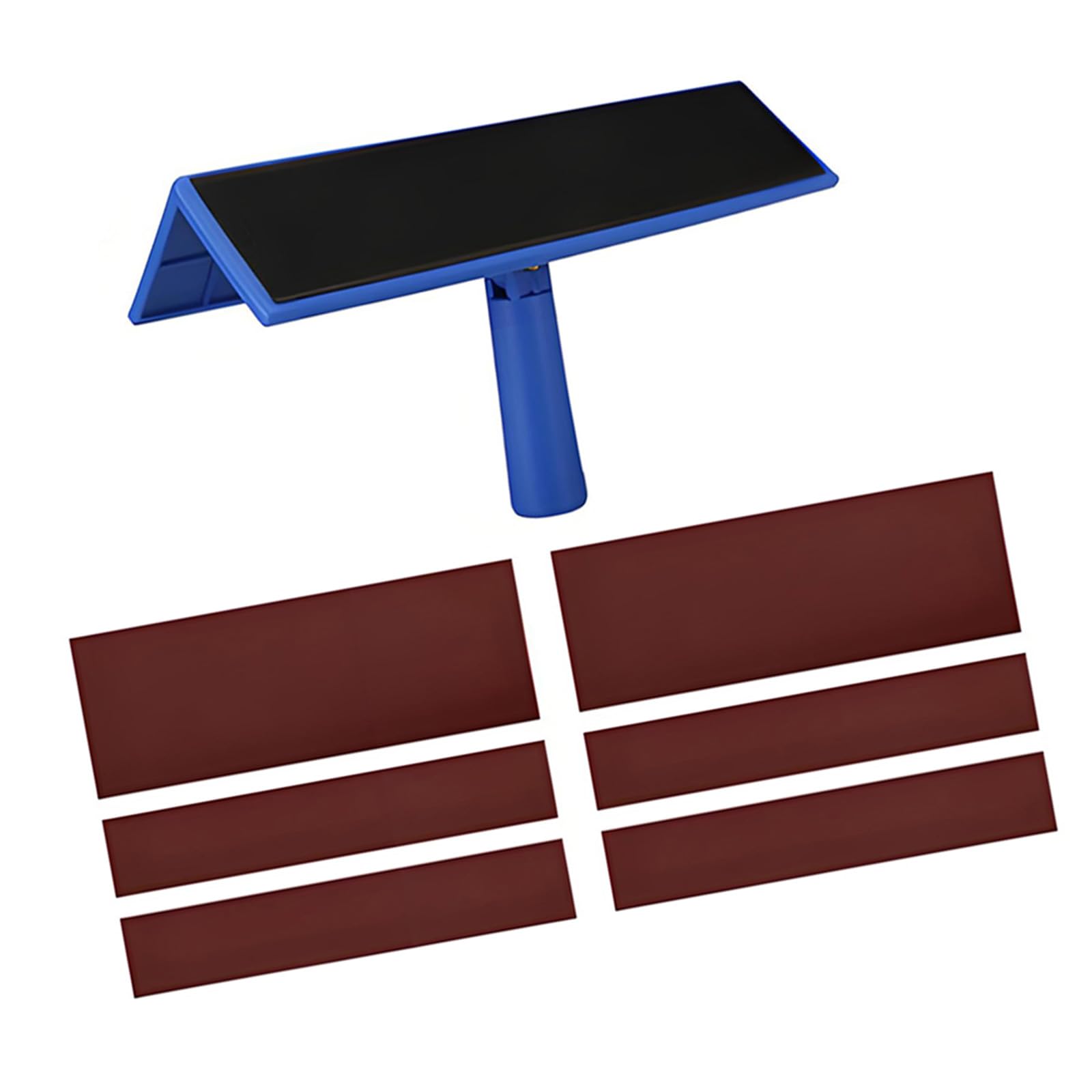 Tsophreniq 7Pcs Sandpaper Holder Sander Sheets Abrasive Tool Sandpaper Frame For Wall Household Plasterboard Wall Woodworking Corner Sanding Pad