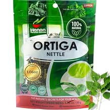 Hanan Nettle Tea Loose Leaf Herb 30g All-Natural Dried Stinging Nettle Tea, Te de Ortiga From Peru - Herbal & Supplement 1.06 oz