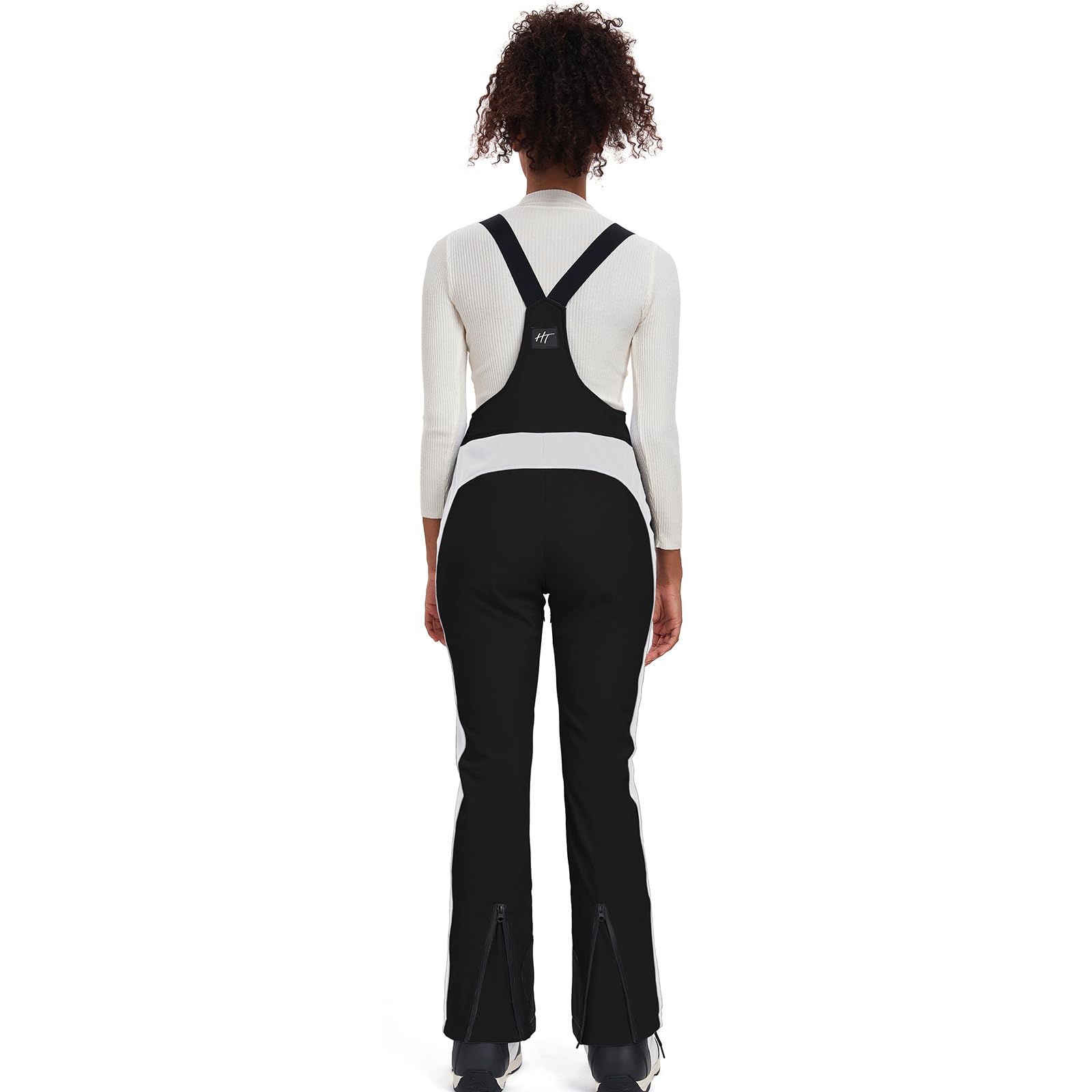 ALSOGO Damen Snow Bibs Isolierte wasserdichte Winddichte Skihose Overall Winter Snowboarding Hose Warmhalten Bequem