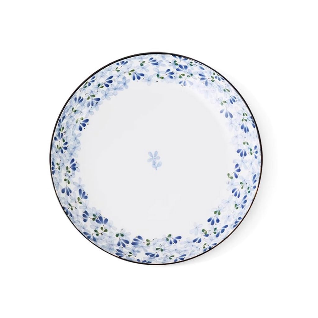 Platos Para Comer Plato De Cena De Cerámica De Color Fresco Bajo Vidriado For Plato De Cena De Desayuno En Casa Plato De Cerámica Para La Cena