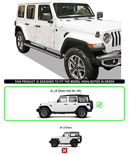 Estribos Tuxtreme para Jeep Wrangler JL 2018-2026 5 pulgadas miniatura 2