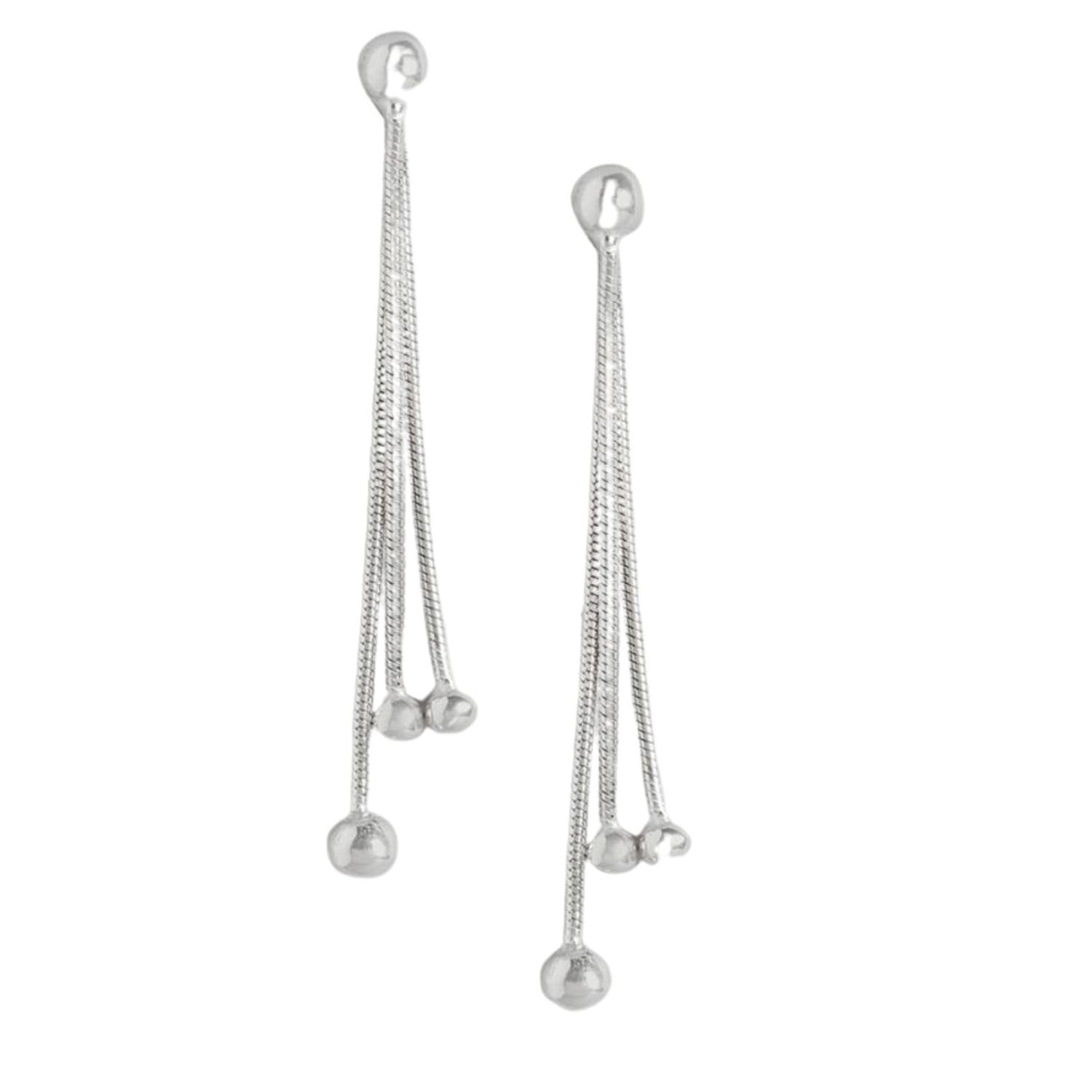 ZAVYA 925 Sterling Silver Beads Drop Silver Plating Drop Earrings | | Gift for Women and Girls | With Certificate of Authenticity and 925 Hallmark (B0C7KSYVN5) Amazon Price History, Amazon Price Tracker
