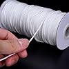 1.8 Mm Braided Lift Shade Cord 55 Yards Roll With 4 Pieces Wood Pendant