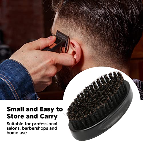 Beard Brush For Men With 100% First Cut Boar Bristles. With Firm Bristles To Tame and Soften Your Facial Hair Beard Brush Soft Bristles Grooming Neck Face Duster Wooden Hair Cutting Brush - Image 3
