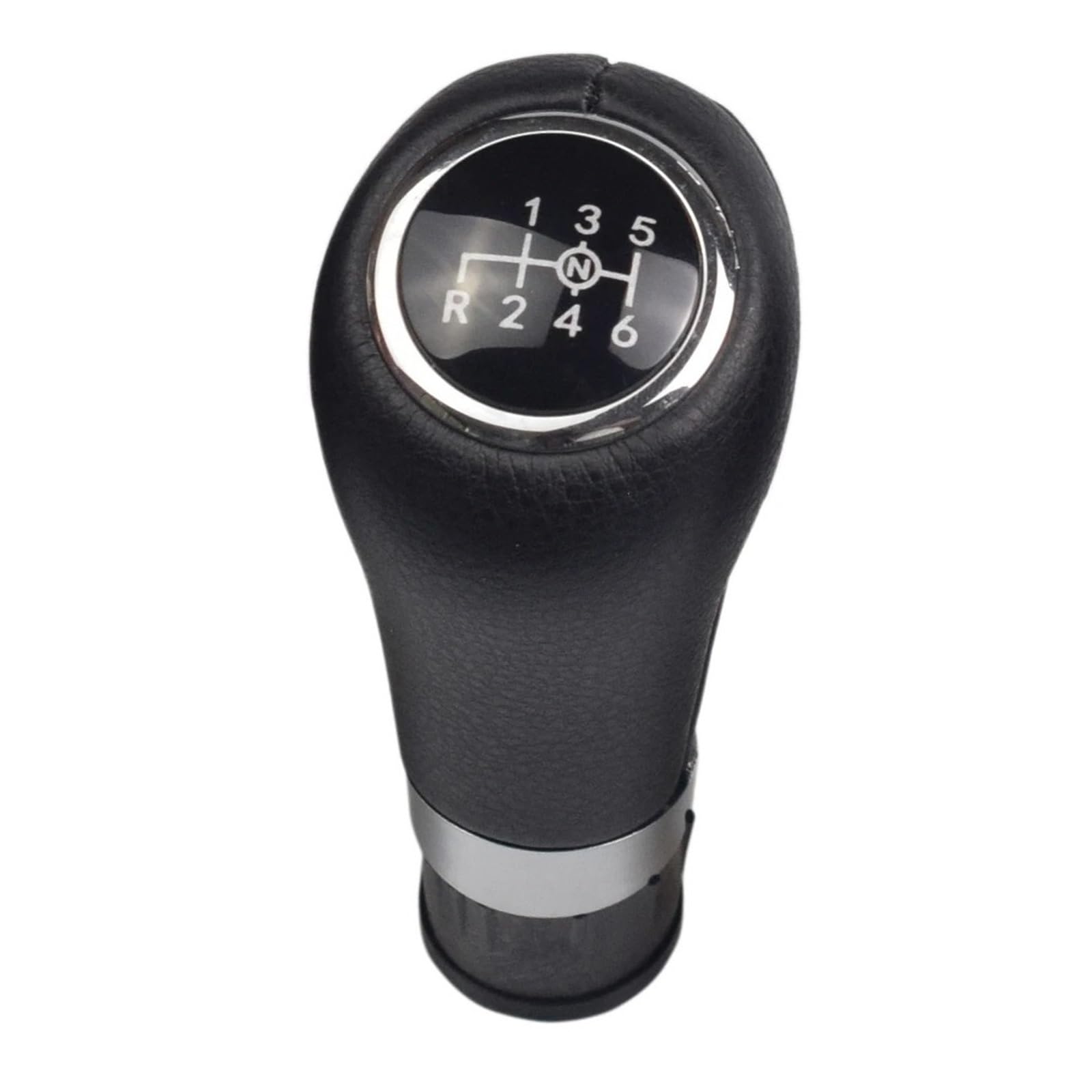 Dajmsuy Black-6-Down-14.5 For Benz C E For Glk W202 W203 W204 C63 C300 C250 W207 A207 W212 E260 Gear Shift Knob Gaiter Lever Shifter Handle Stick Car Gear Shift(Black-6-Down-14.5)