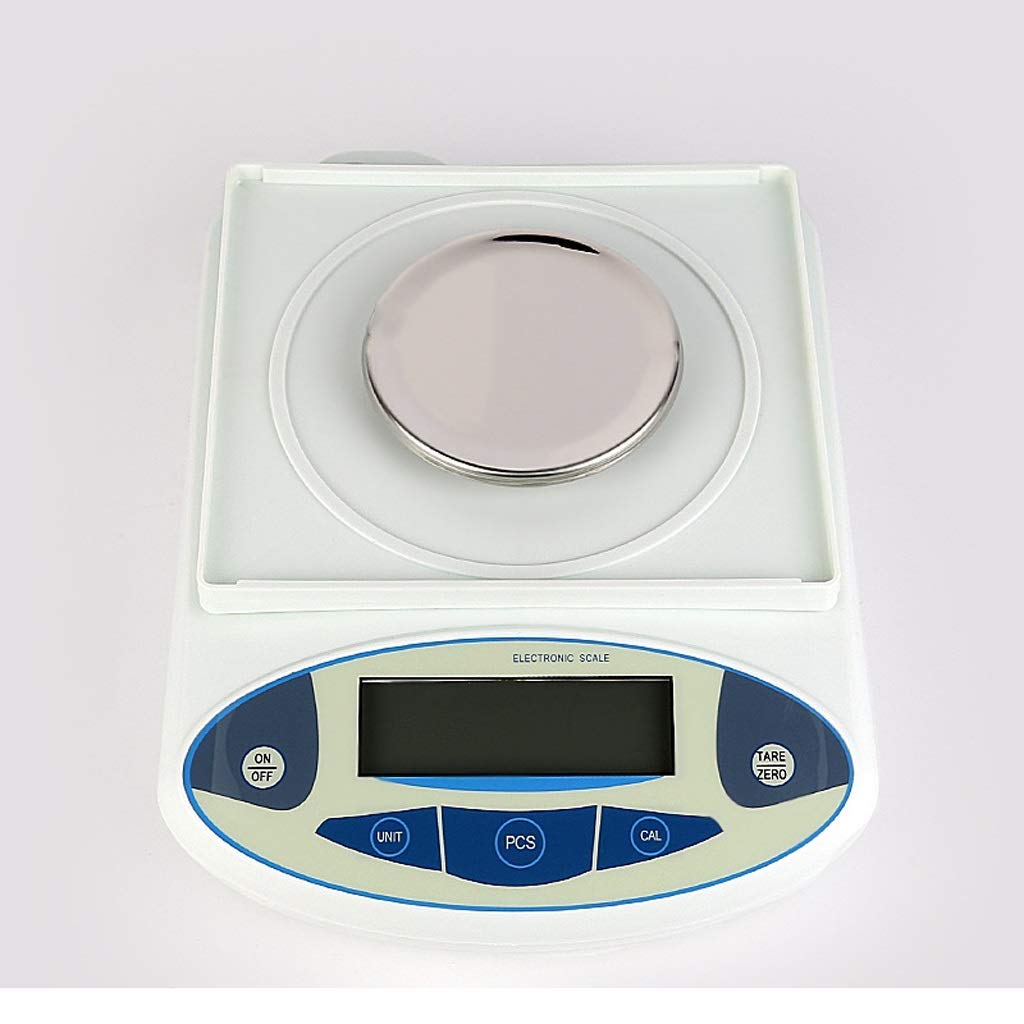 Balanza electrónica analítica digital de laboratorio científico de alta precisión, 3000 g * 0,01 g Precisión Joyas Pesas Balanzas Balanzas electrónicas de pesaje de precisión de laboratorio (600 g *