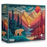 Bear Country (#8) – 1000 Piece Jigsaw Puzzle for Adults |...