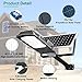 Gebosun Solar 60W Solar Street Light & Solar Flood Light, IP65 Waterproof, Dusk to Dawn Security Area Light, 18000 Lumen, 6,000K, Pole-Mounted & Wall-Mounted