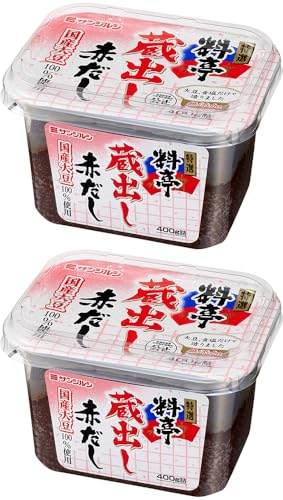 サンジルシ 蔵出し特選料亭赤だし 400g×2のサムネイル