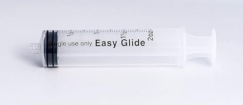 Miniatura 2 de Easy Glide - Jeringa de 60 CC solo con punta Luer Lock, 25 jeringas sin aguja, ideal para medicamentos, tubos de alimentación y cuidado en el hogar