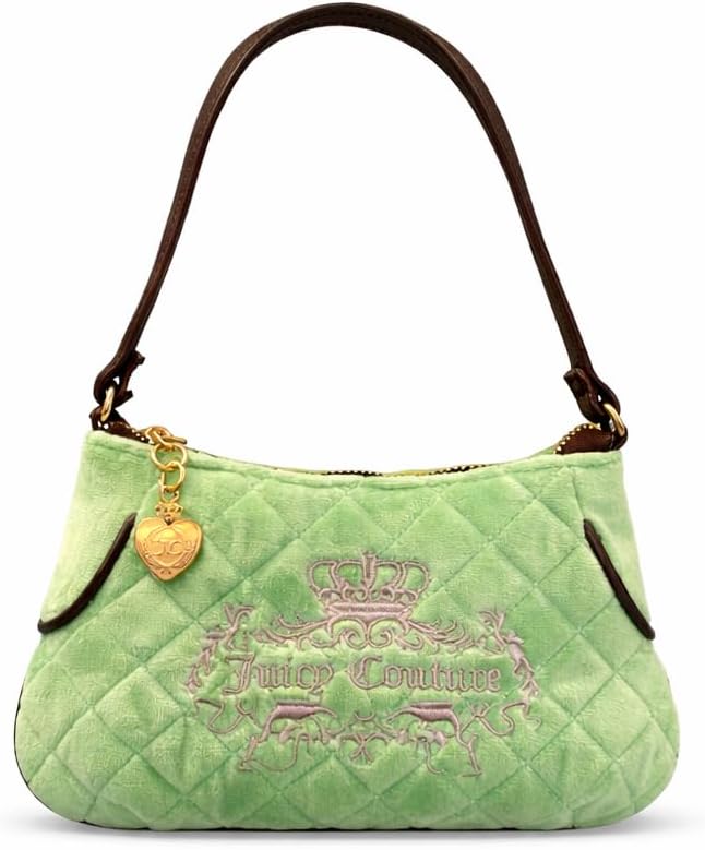 Juicy Couture Mini Wristlet, 8" W x 5" H x 1" D