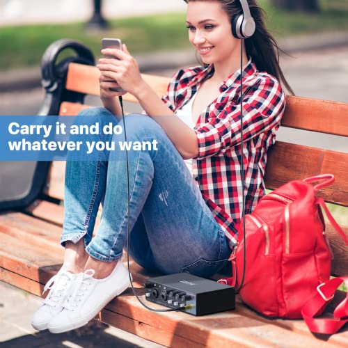 Ebxya 2X2 Usb Audio Interface For Recording, Streaming And Podcasting, 24Bit/196Khz High-Fidelity, Studio Quality Audio Interface For Guitarist, Vocalist, Podcaster Or Producer #TOP6