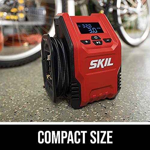 SKIL PWR CORE 12V Compact Tire Inflator (Tool Only, Battery and Charger Not Included) - IF5943-00 - Thumbnail 4