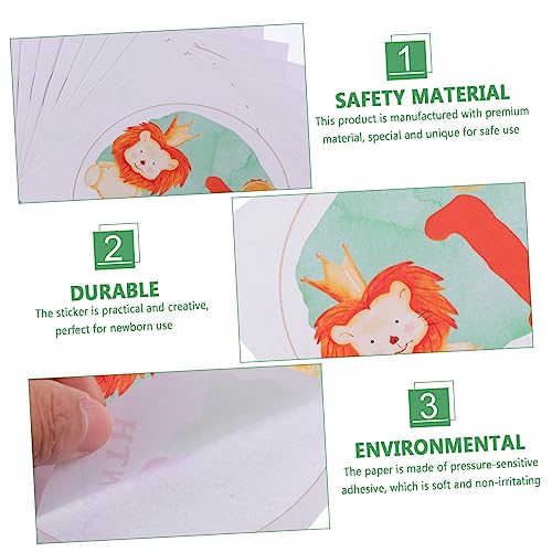 BRIGHTFUFU 1 Conjunto De Adesivos Para Bebês Presentes Para Bebês Recém-Nascidos Presentes Infantis
