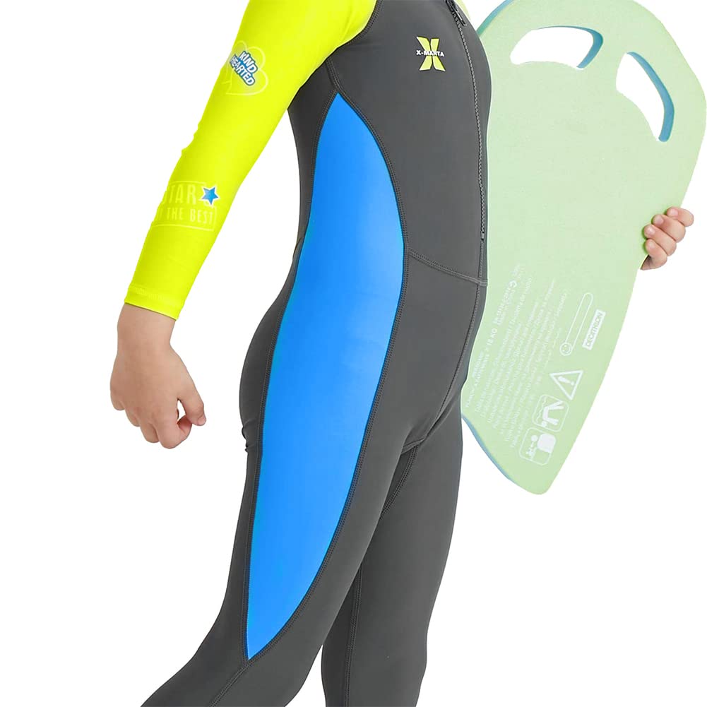 Traje de Buceo Neopreno Cálido Manga Larga UV UPF 50+ Protección Solar Secado Rápido para Niños