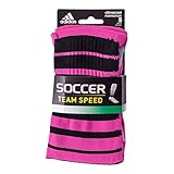 adidas Team Speed Soccer Sock, Intense Pink/Black, Small