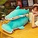 ASDFF 58-75 cm Doux Marteau Requin en Peluche poupées simulé Requin en Peluche Jouets pour Enfants Sommeil Oreiller Coussin Cadeau d'anniversaire 58 cm