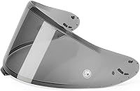 Vista 19 de Protector de visera de repuesto para casco Shoei RF1400 X15, accesorio antiempañamiento y protector solar compatible con RF-1400, X15, CWR-2, Z8